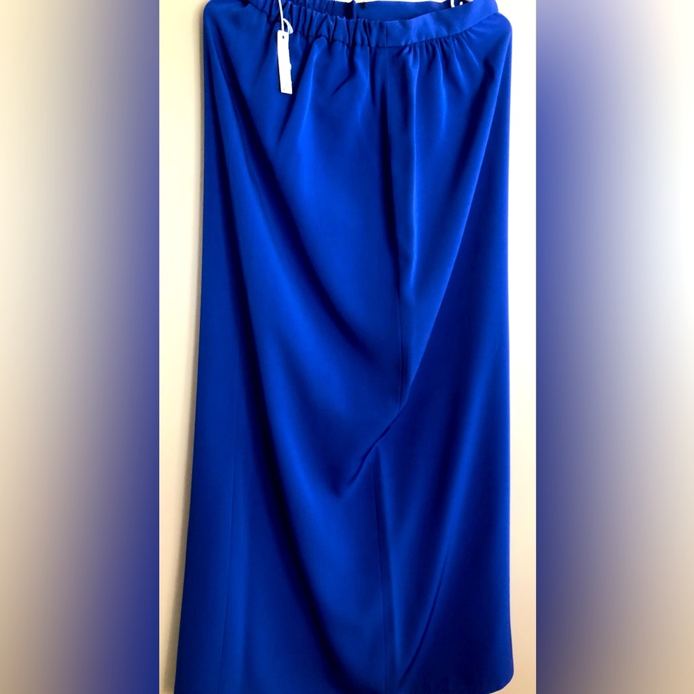 NWT  Vintage GIDDING JENNY Blue Skirt  Acetate Rayon  Size S  $130
